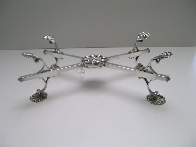 Old Sheffield Silverplate Trivet