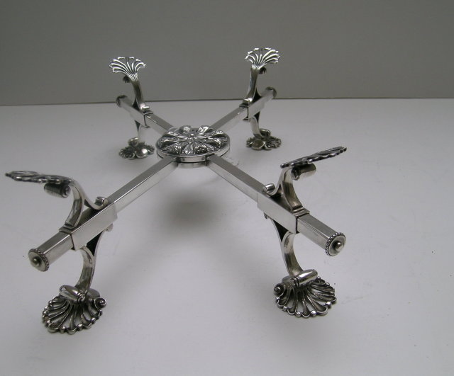 Old Sheffield Silverplate Trivet