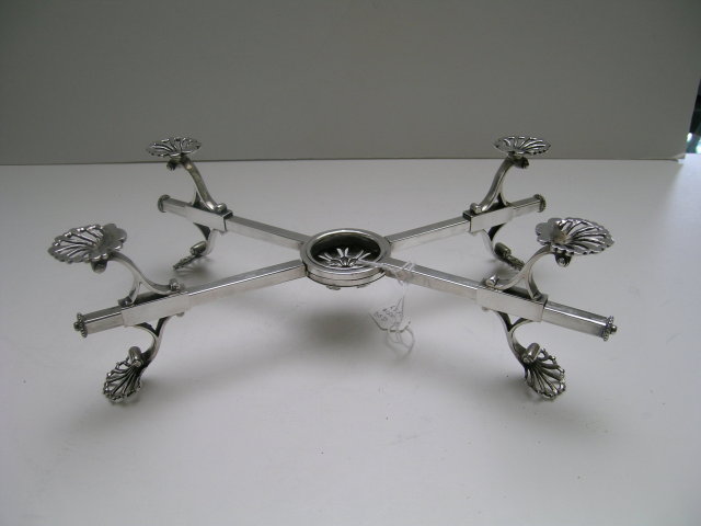 Old Sheffield Silverplate Trivet