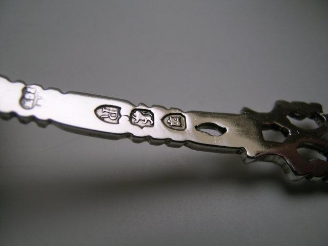 Sterling Silver Victorian Oval Bowl with Spoon