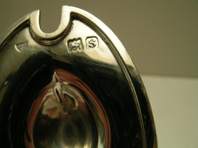 English Pierced Sterling Silver Mustard