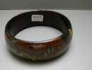 Bakelite Brown Vintage End of the Day Bangle
