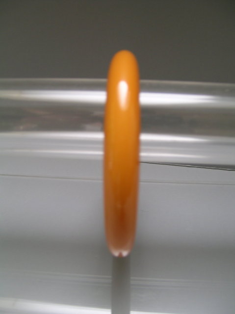 Bakelite Vintage Apricot Bangle