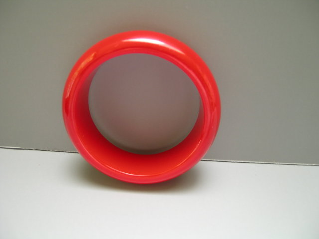 Bakelite Vintage Chunky Red Bangle