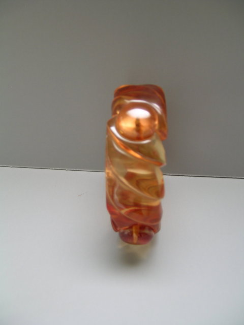 Bakelite Applejuice wide Bangle