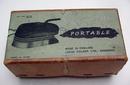 Bakelite English Travel Iron/ Smoothie-Original Box