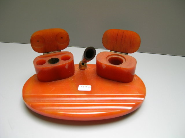 Bakelite Vintage Inkwell Set