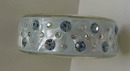 Lucite unusual chrome blue color with