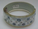 Lucite unusual chrome blue color with