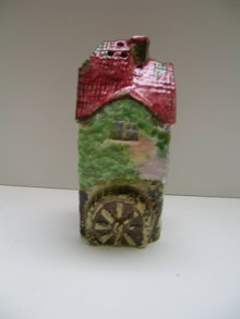 Royal Winton Cottageware Olde Mill Pink Roof