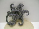 Beautiful Large Ameythist and Peridot Brooch