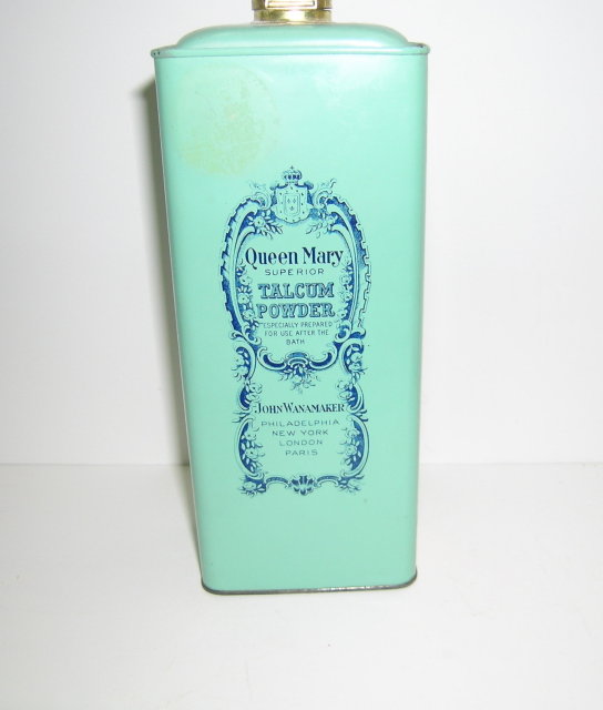 Queen Mary Talcum Powder:John Wanamaker