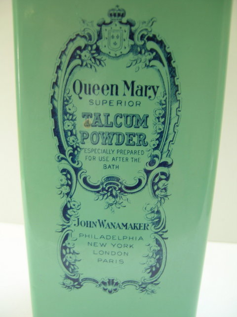 Queen Mary Talcum Powder:John Wanamaker