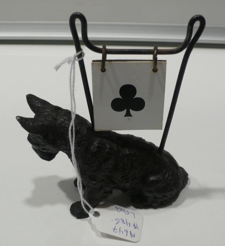 English Black Scotty Trump Marker