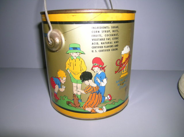 Satin Sanders Candies Tin