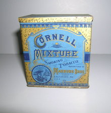 Cornell Mixture Smoking Tobacco Tin