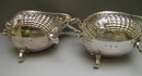Sterling Silver Georgian Pair of Sauce Boats