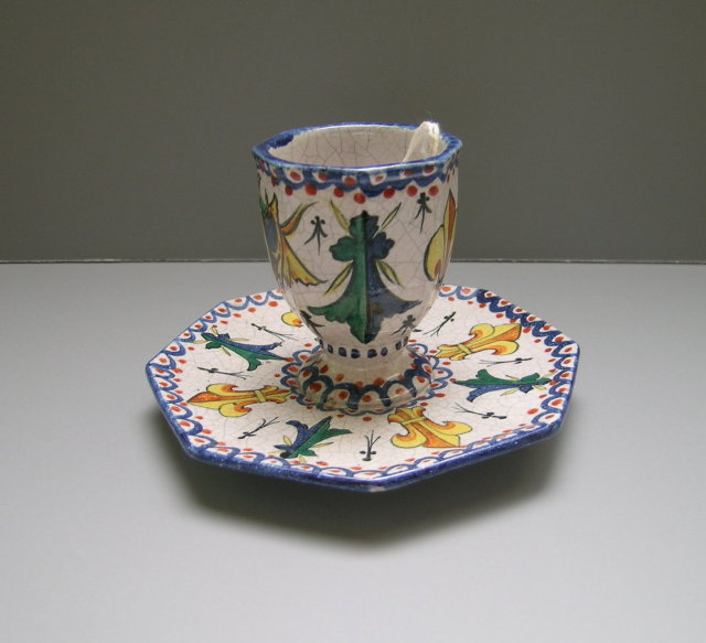 Quimper CA Egg Cup