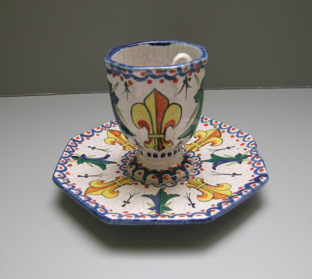 Quimper CA Egg Cup