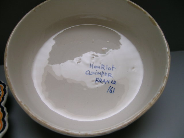 Quimper Camembert Covered Dish