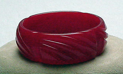 Bakelite Red Bangle