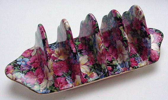 Royal Winton Vintage Florence Toast Rack-4 Slice