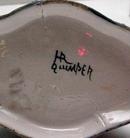 Quimper Crescent Shaped Vase