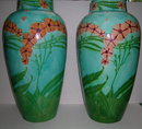 Pair of Minton English China Secessionist Vases