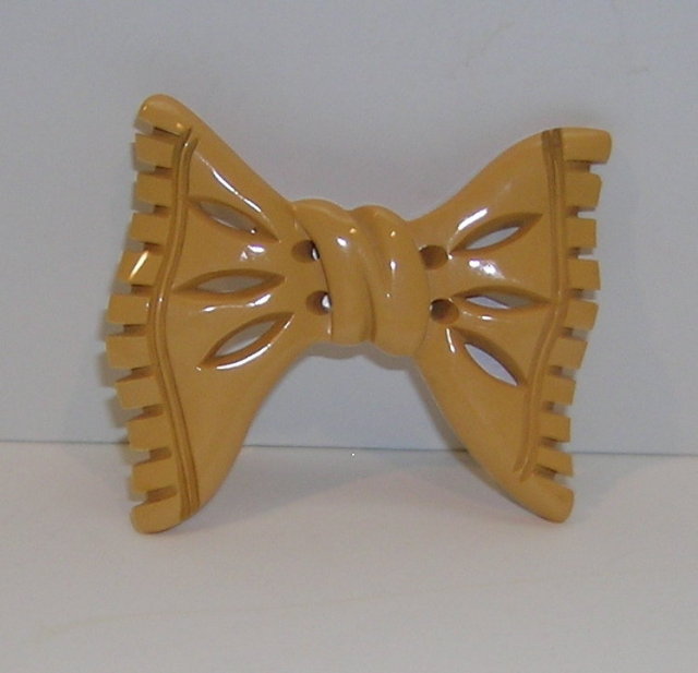 Fabulous Vintage Bakelite Large Bow Brooch