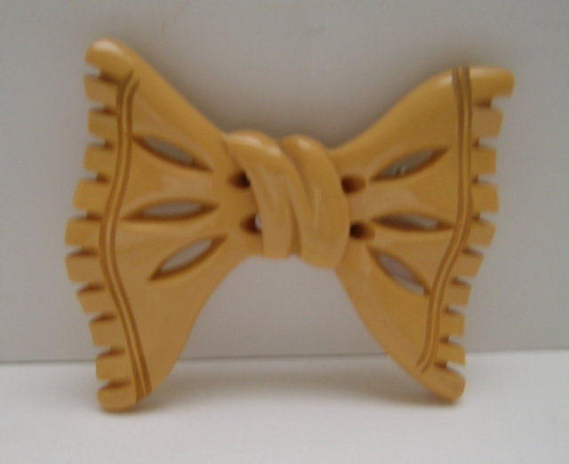Fabulous Vintage Bakelite Large Bow Brooch
