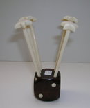 Bakelite Vintage Cube with Swizzle Sticks