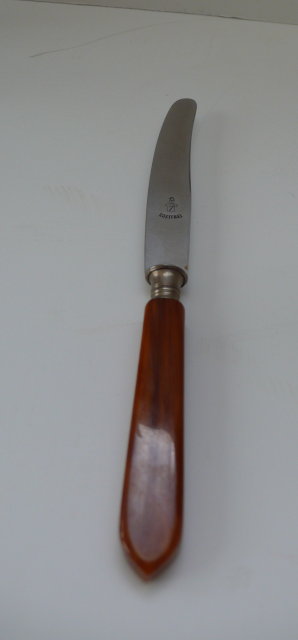 Bakelite/Chrome Fruit Knife Set