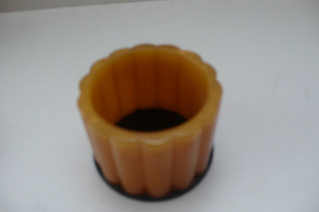 Bakelite Deco Butterscotch Box