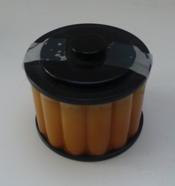 Bakelite Deco Butterscotch Box