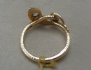 Victorian 18Ct Gold and Diamond Snake Ring