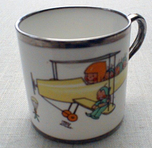 Shelley Mabel Lucy Atwell Cup in Silver