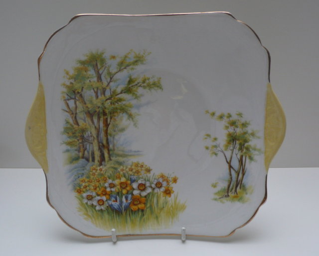 Shelley Daffodil Cakeplate