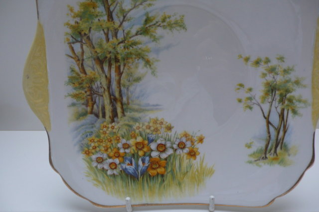 Shelley Daffodil Cakeplate