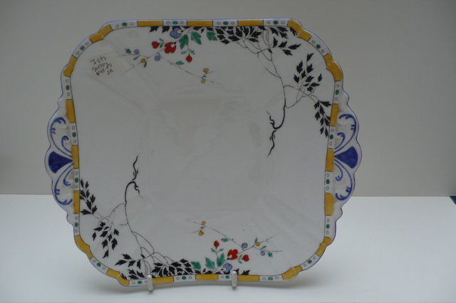 Shelley China Cake Plate