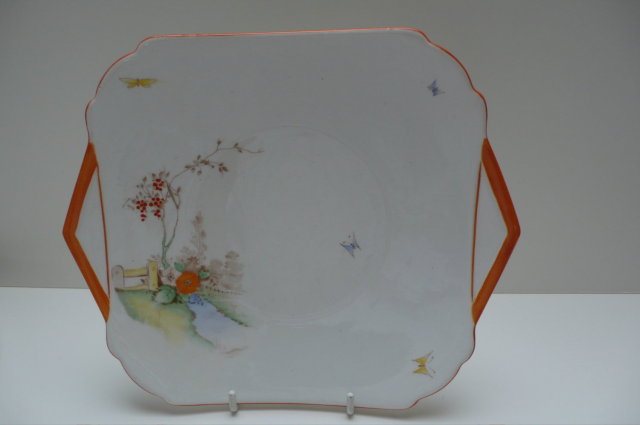 Shelley Bone China Cake Plate