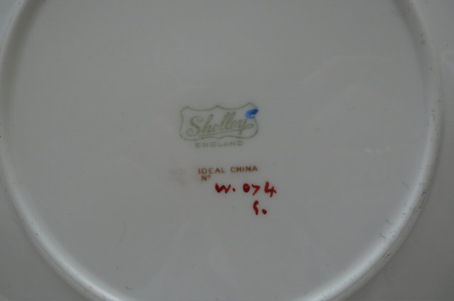 Shelley Bone China Cake Plate