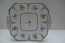 Shelley China Flower Cake Plate