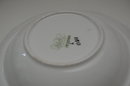Shelley Orange Sunset & Trees Bowl & 6 small