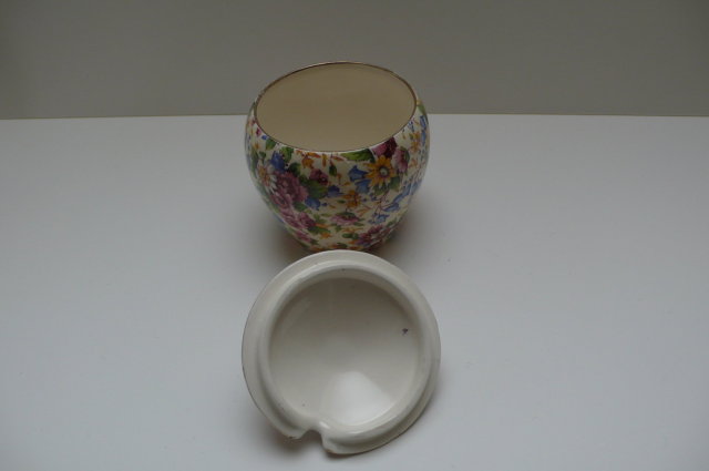 Royal Winton Cheadle Chintz Jam Pot