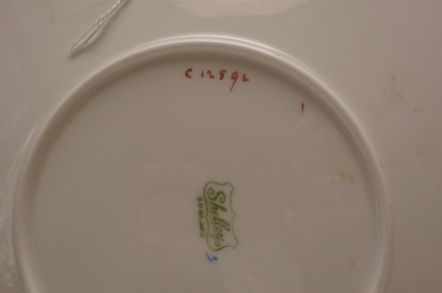 Shelley Bone China Cake Plate