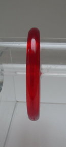 Bakelite Vintage cherry red bangle
