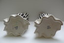 Beswick Pair of Zebra Stripe Vases