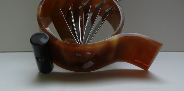 Bakelite Deco Knives and Stand
