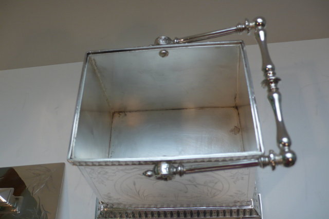 Victorian Silverplate Aesthetic Design Biscuit