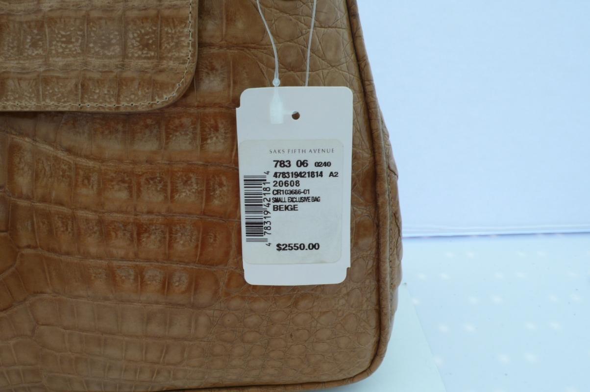 Nancy Gonzalez Crocodile Handbag